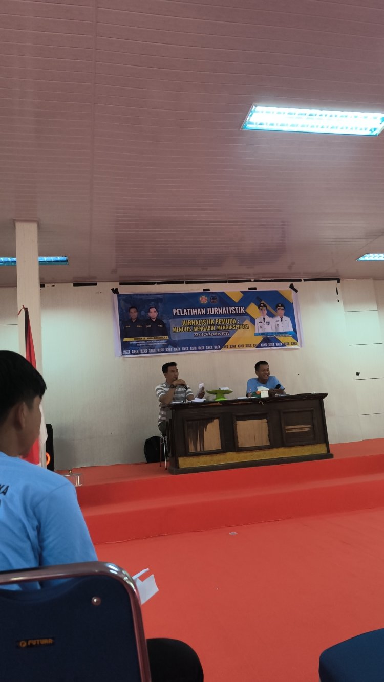 KARANG TARUNA KAB.KOLAKA GELAR PELATIHAN JURNALISTIK